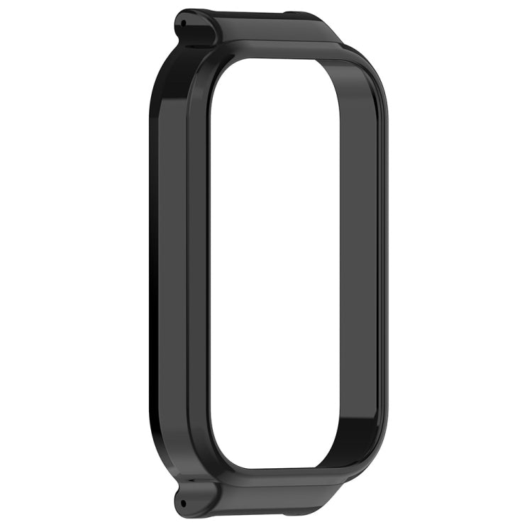 For Xiaomi Smart Band 8 Active Half Pack PC Watch Protective Case(Black) - Watch Cases by PMC TechLife | Online Shopping South Africa | PMC TechLife | Buy Now Pay Later Mobicred