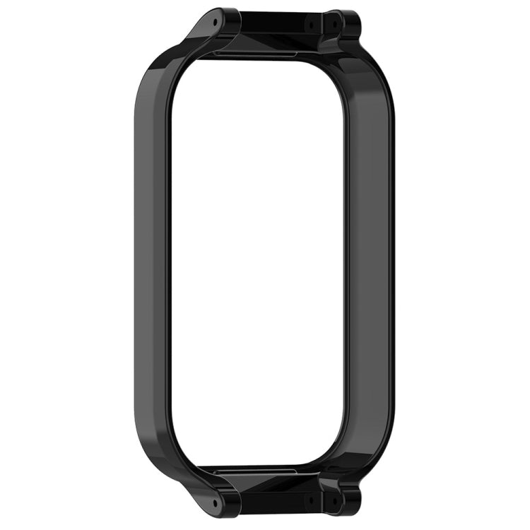 For Xiaomi Smart Band 8 Active Half Pack PC Watch Protective Case(Black) - Watch Cases by PMC TechLife | Online Shopping South Africa | PMC TechLife | Buy Now Pay Later Mobicred