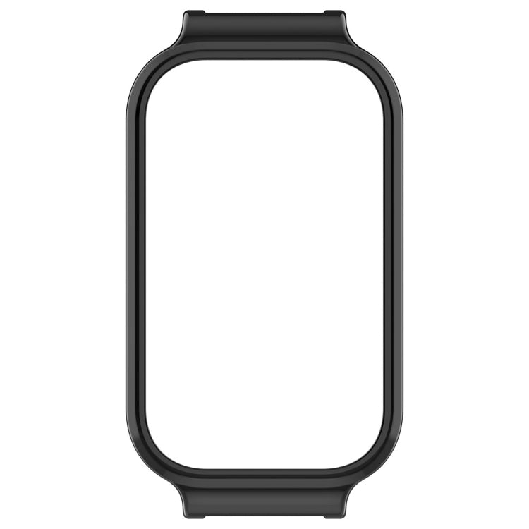 For Xiaomi Smart Band 8 Active Half Pack PC Watch Protective Case(Black) - Watch Cases by PMC TechLife | Online Shopping South Africa | PMC TechLife | Buy Now Pay Later Mobicred