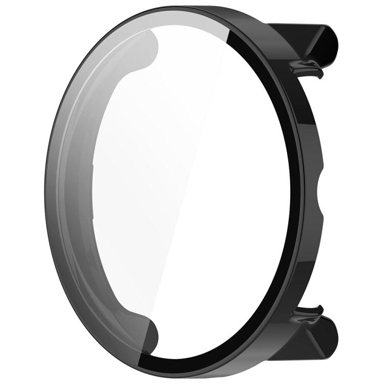For Suunto Race PC + Tempered Glass Film Integrated Watch Protective Case(Black) - Watch Case by PMC TechLife | Online Shopping South Africa | PMC TechLife | Buy Now Pay Later Mobicred