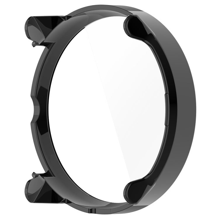 For Suunto Race PC + Tempered Glass Film Integrated Watch Protective Case(Black) - Watch Case by PMC TechLife | Online Shopping South Africa | PMC TechLife | Buy Now Pay Later Mobicred