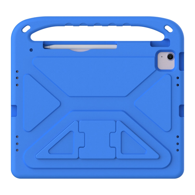 For iPad Air 13 2024 Handle EVA Shockproof Tablet Case with Holder(Blue) - iPad Air 13 2024 Cases by PMC TechLife | Online Shopping South Africa | PMC TechLife | Buy Now Pay Later Mobicred