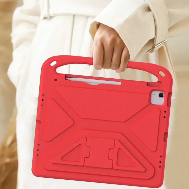 For iPad Air 13 2025 / 2024 Handle EVA Shockproof Tablet Case with Holder(Red) - iPad Air 13 2025 / 2024 Cases by PMC TechLife | Online Shopping South Africa | PMC TechLife | Buy Now Pay Later Mobicred