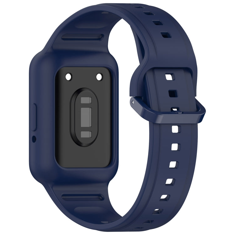 For  Huawei Band 8 Two Color Frame Integrated Silicone Watch Band(Midnight Blue) - free shipping - PMc TechLife - Order now!