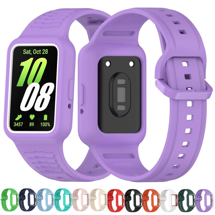 For  Huawei Band 9 Two Color Frame Integrated Silicone Watch Band(Fluorescent Green) - free shipping - PMc TechLife - Order now!