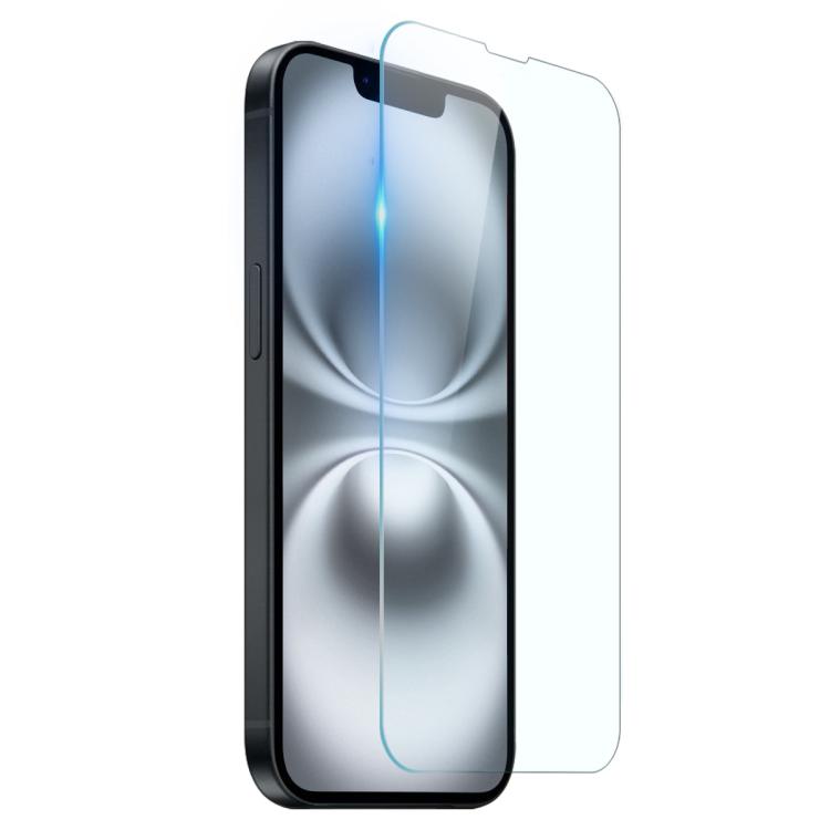 For iPhone 16e NORTHJO 2 in 1 TPU Phone Case Screen Protector Tempered Glass Film(Clear) - iPhone 16e Cases by NORTHJO | Online Shopping South Africa | PMC TechLife | Buy Now Pay Later Mobicred