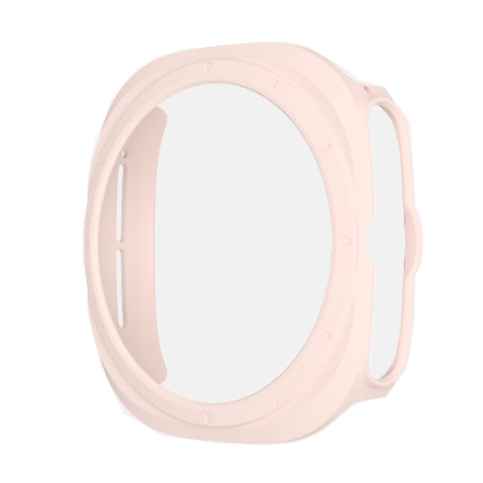 For Samsung Galaxy Watch Ultra 47mm Hollowed PC Watch Protective Case(Pink) - Watch Cases by PMC Jewellery | Online Shopping South Africa | PMC Jewellery | Buy Now Pay Later Mobicred