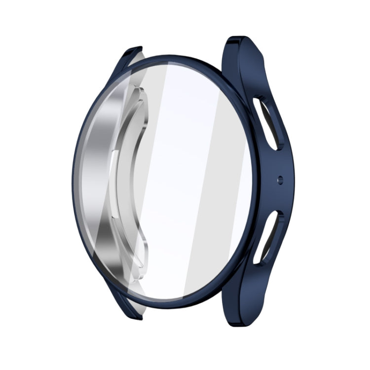 For Samsun Galaxy Watch 7 40mm Full Coverage TPU Electroplated Watch Protective Case(Midnight Blue) - Watch Cases by PMC TechLife | Online Shopping South Africa | PMC TechLife | Buy Now Pay Later Mobicred