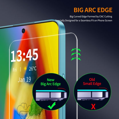 For Motorola Moto G Power 2024 ENKAY 9H Big Arc Edge High Aluminum-silicon Tempered Glass Film - Motorola Tempered Glass by ENKAY | Online Shopping South Africa | PMC Jewellery | Buy Now Pay Later Mobicred