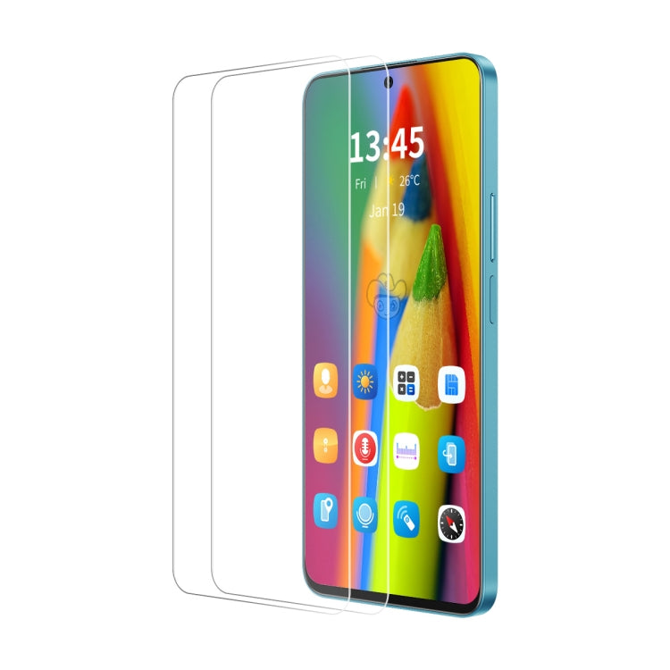 For Motorola Moto G Play 2024 2pcs ENKAY 9H Big Arc Edge High Aluminum-silicon Tempered Glass Film - Motorola Tempered Glass by ENKAY | Online Shopping South Africa | PMC Jewellery | Buy Now Pay Later Mobicred