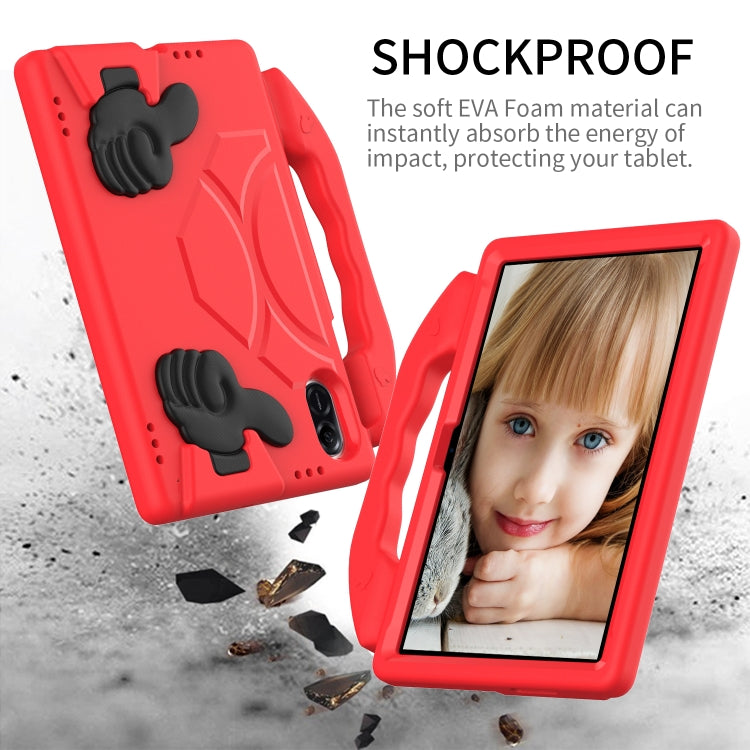For Honor Pad X9 Children EVA Shockproof Tablet Case with Thumb Bracket(Red) - Honor by PMC TechLife | Online Shopping South Africa | PMC TechLife | Buy Now Pay Later Mobicred