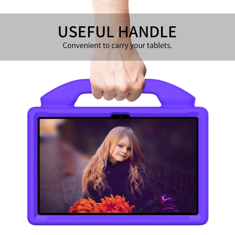 For Honor Pad X8 Pro 11.2 2023 Children EVA Shockproof Tablet Case with Thumb Bracket(Purple) - Honor by PMC TechLife | Online Shopping South Africa | PMC TechLife | Buy Now Pay Later Mobicred