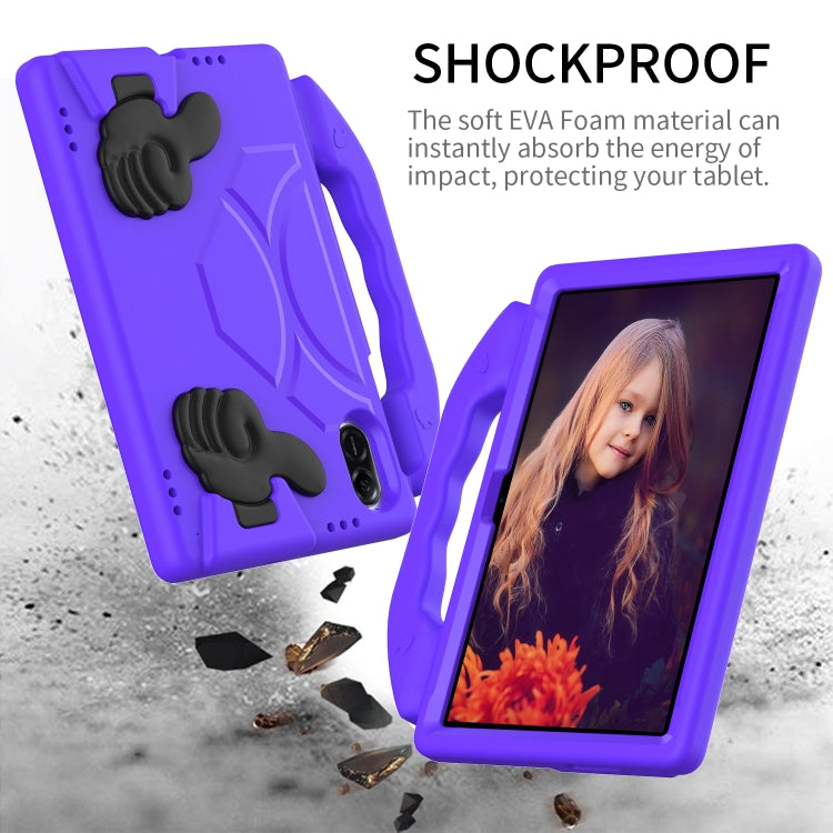 For Honor Pad X8 Pro 11.2 2023 Children EVA Shockproof Tablet Case with Thumb Bracket(Purple) - Honor by PMC TechLife | Online Shopping South Africa | PMC TechLife | Buy Now Pay Later Mobicred