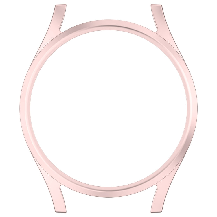 For Sansung Galaxy Watch 7 44mm Half Pack Hollow PC Watch Protective Case(Rose Pink) - Watch Cases by PMC TechLife | Online Shopping South Africa | PMC TechLife | Buy Now Pay Later Mobicred