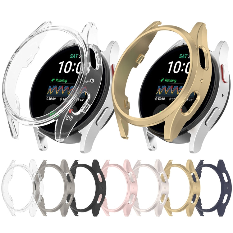For Sansung Galaxy Watch 7 40mm Half Pack Hollow PC Watch Protective Case(Starlight) - Watch Cases by PMC TechLife | Online Shopping South Africa | PMC TechLife | Buy Now Pay Later Mobicred
