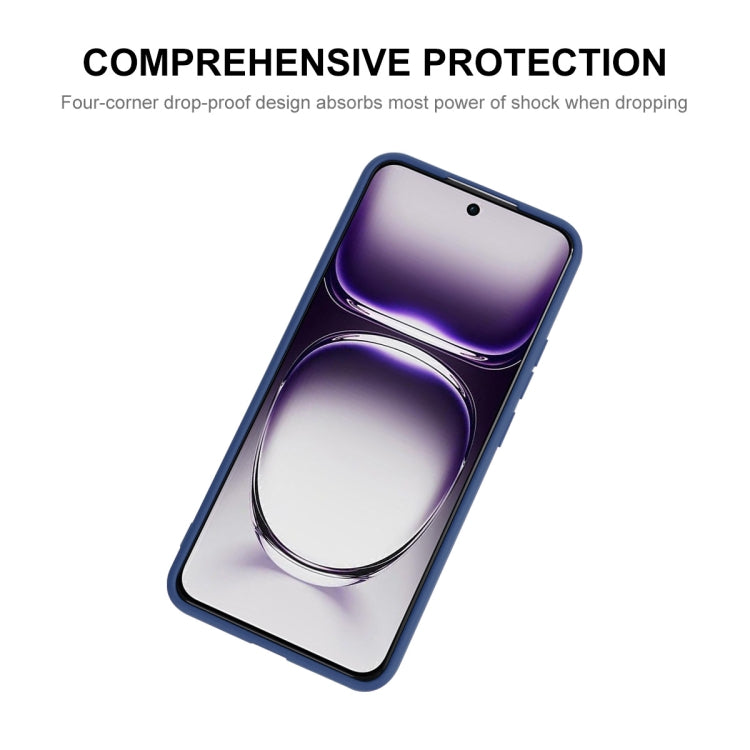 For OPPO Reno12 ENKAY Liquid Silicone Soft Shockproof Phone Case(Light Green) - OPPO Cases by ENKAY | Online Shopping South Africa | PMC Jewellery | Buy Now Pay Later Mobicred