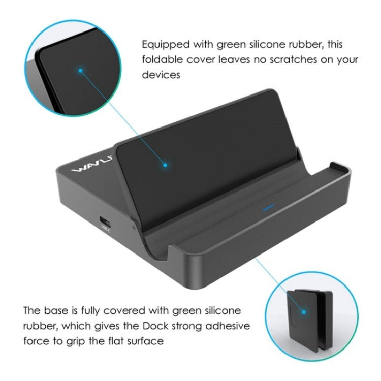 WAVLINK UHP3D01G Gigabit Ethernet USB 3.0 Multi-Function HUB 4K HD Docking Station(US Plug) - free shipping - PMC Jewellery - Order now!