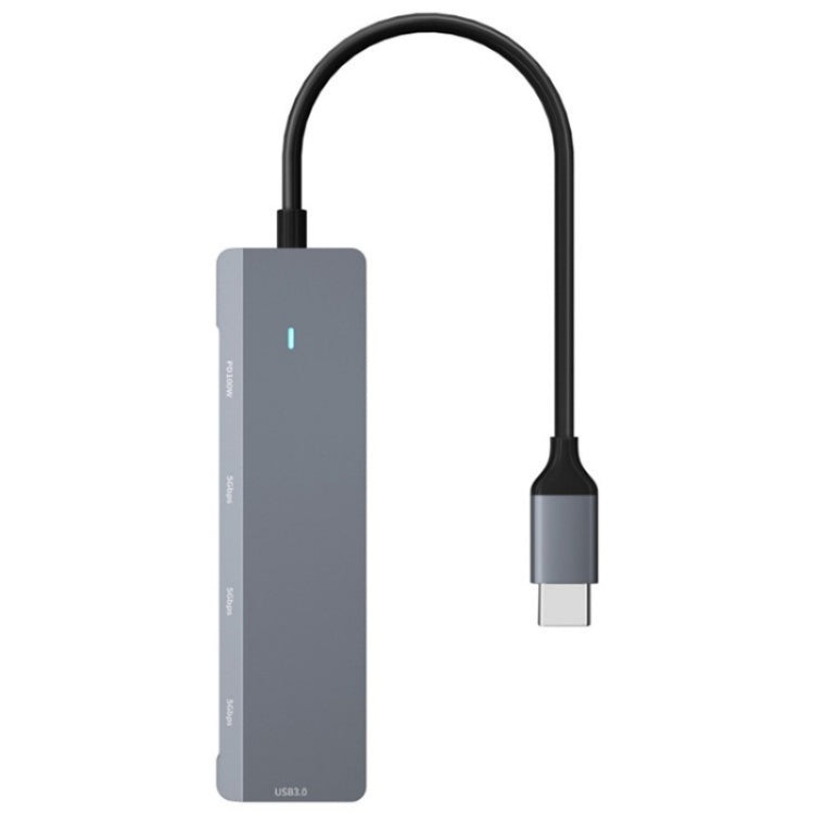 ADS-311C Support PD 100W Fast Charging Converter 5 Port Hub Type-C Hub Adapter - USB HUB by PMC Jewellery | Online Shopping South Africa | PMC Jewellery | Buy Now Pay Later Mobicred