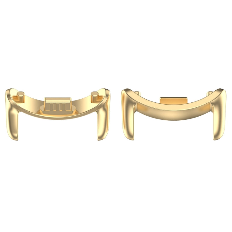 For Xiaomi Smart Band 9 14mm 1 Pair Metal Watch Band Connector(Gold) - free shipping - PMc TechLife - Order now!