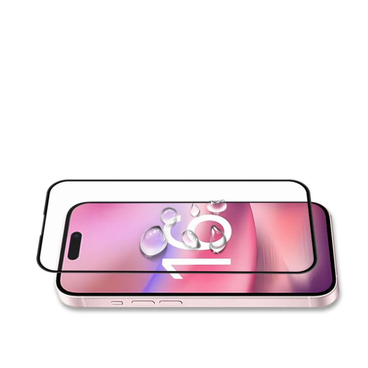 For iPhone 16 Plus mocolo 2.5D Full Glue Full Cover Tempered Glass Film - iPhone 16 Plus Tempered Glass by mocolo | Online Shopping South Africa | PMC TechLife | Buy Now Pay Later Mobicred