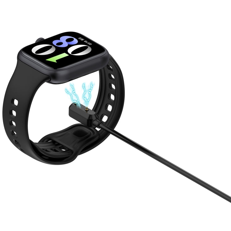 For vivo iQOO Watch GT USB Interface Smart Watch Magnetic Charging Cable, Length: 1m(Black) - Charger by PMC TechLife | Online Shopping South Africa | PMC TechLife | Buy Now Pay Later Mobicred