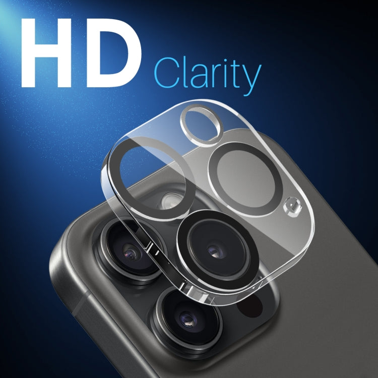 For iPhone 16 Pro / 16 Pro Max NORTHJO Camera Lens Protector 3D Night Shot Tempered Glass Film(Black) - iPhone 16 Pro Max Tempered Glass by NORTHJO | Online Shopping South Africa | PMC TechLife | Buy Now Pay Later Mobicred