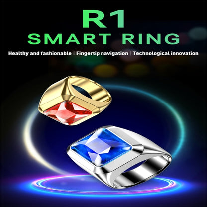 R1 Smart Ring, Support Heart Rate / Blood Oxygen / Sleep / Remote Photography(Blue) - Smart Rings / Smart Telephones by PMC Jewellery | Online Shopping South Africa | PMC Jewellery | Buy Now Pay Later Mobicred