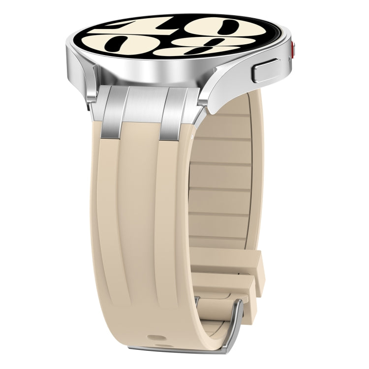 For Amazfit GTS 20mm Quick Release Silver Buckle Royal Silicone Watch Band(Starlight) - free shipping - PMC TechLife - Order now!