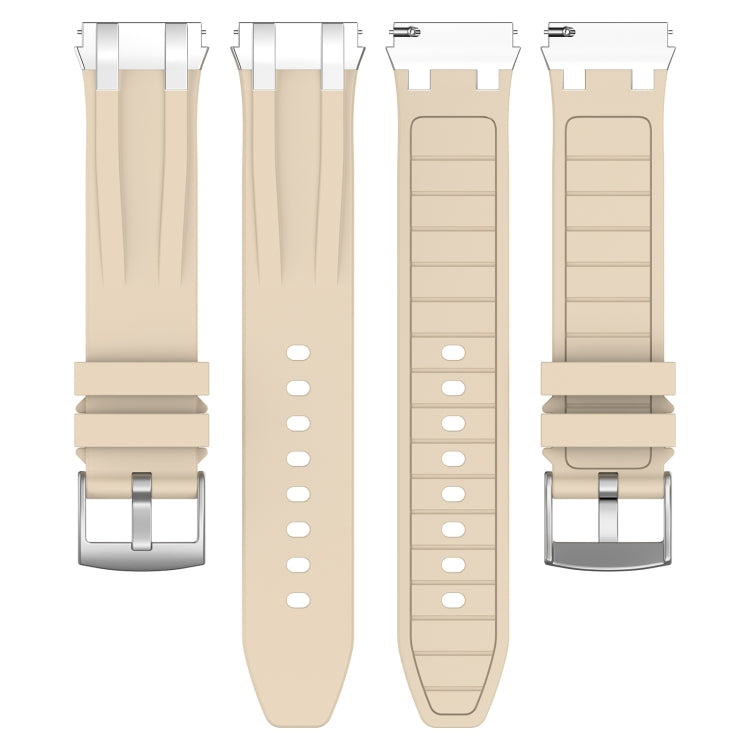 For Amazfit GTS 20mm Quick Release Silver Buckle Royal Silicone Watch Band(Starlight) - free shipping - PMC TechLife - Order now!