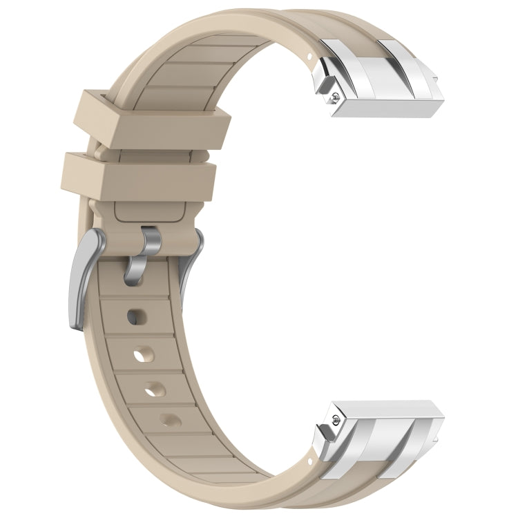 For Honor Watch ES 20mm Quick Release Silver Buckle Royal Silicone Watch Band(Starlight) - free shipping - PMC TechLife - Order now!