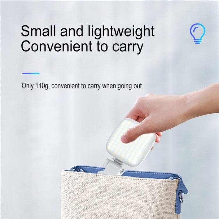 V15 Mini Clip-On Portable LED Fill Light Phone Laptop Video Conference Live Streaming Fill Lamp(Pink) - Selfie Light by PMC TechLife | Online Shopping South Africa | PMC TechLife | Buy Now Pay Later Mobicred