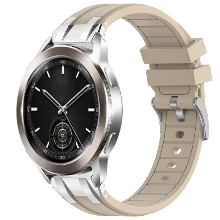 For Xiaomi Watch S3 22mm Quick Release Silver Buckle Royal Silicone Watch Band(Starlight) - free shipping - PMC TechLife - Order now!