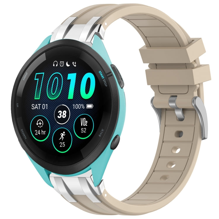 For Garmin Forerunner 265 Music 22mm Quick Release Silver Buckle Royal Silicone Watch Band(Starlight) - free shipping - PMC TechLife - Order now!