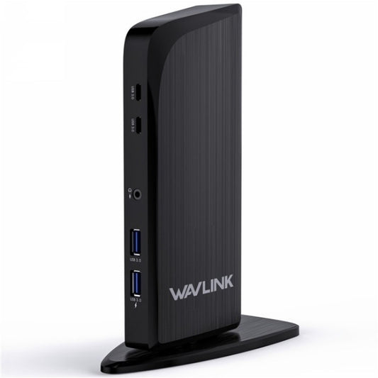 WAVLINK UG39PD1 13 in 1 Type-C Triple Monitors 4K HD Docking Station, Plug:US Plug - Adapter by WAVLINK | Online Shopping South Africa | PMC Jewellery | Buy Now Pay Later Mobicred