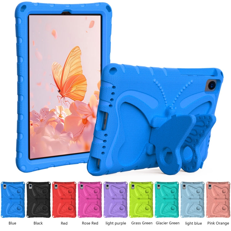 For Lenovo Tab M10 Plus TB-X606F 10.3 Butterfly Bracket EVA Shockproof Tablet Case(Blue) - Lenovo by PMC TechLife | Online Shopping South Africa | PMC TechLife | Buy Now Pay Later Mobicred