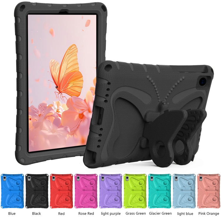 For Lenovo Tab K10 TB-X6C6F 10.3 Butterfly Bracket EVA Shockproof Tablet Case(Black) - Lenovo by PMC TechLife | Online Shopping South Africa | PMC TechLife | Buy Now Pay Later Mobicred