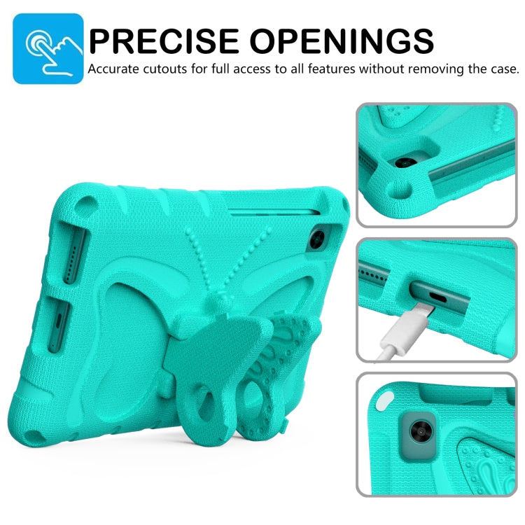 For Lenovo Tan M8 Gen4 8.0 2023 Butterfly Bracket EVA Shockproof Tablet Case(Mint Green) - Lenovo by PMC TechLife | Online Shopping South Africa | PMC TechLife | Buy Now Pay Later Mobicred