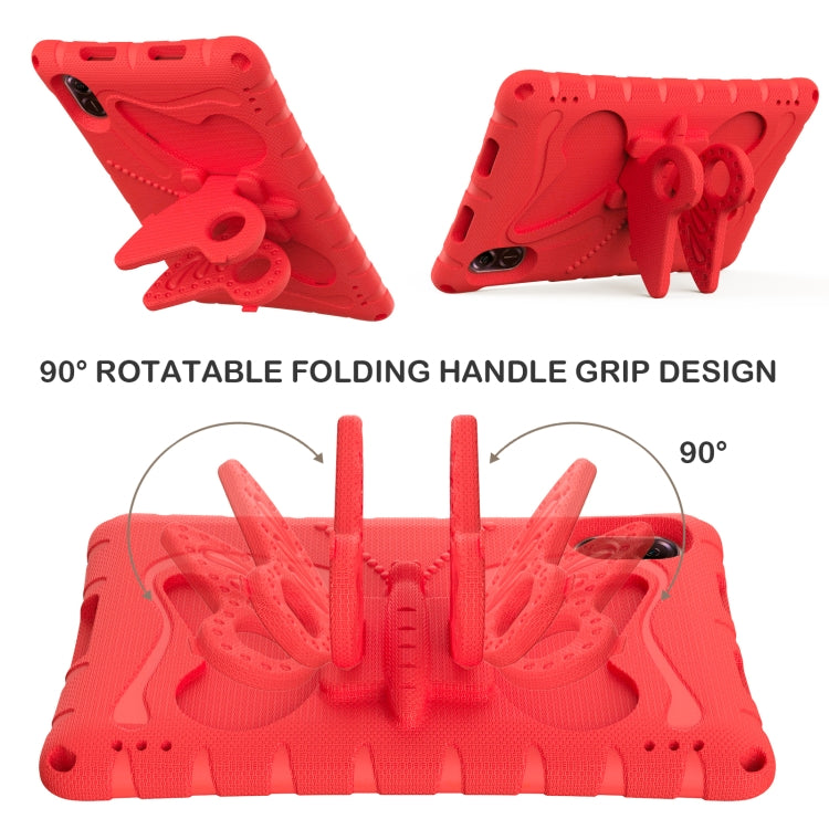 For Honor Pad X9 Butterfly Bracket EVA Shockproof Tablet Case(Red) - Honor by PMC TechLife | Online Shopping South Africa | PMC TechLife | Buy Now Pay Later Mobicred