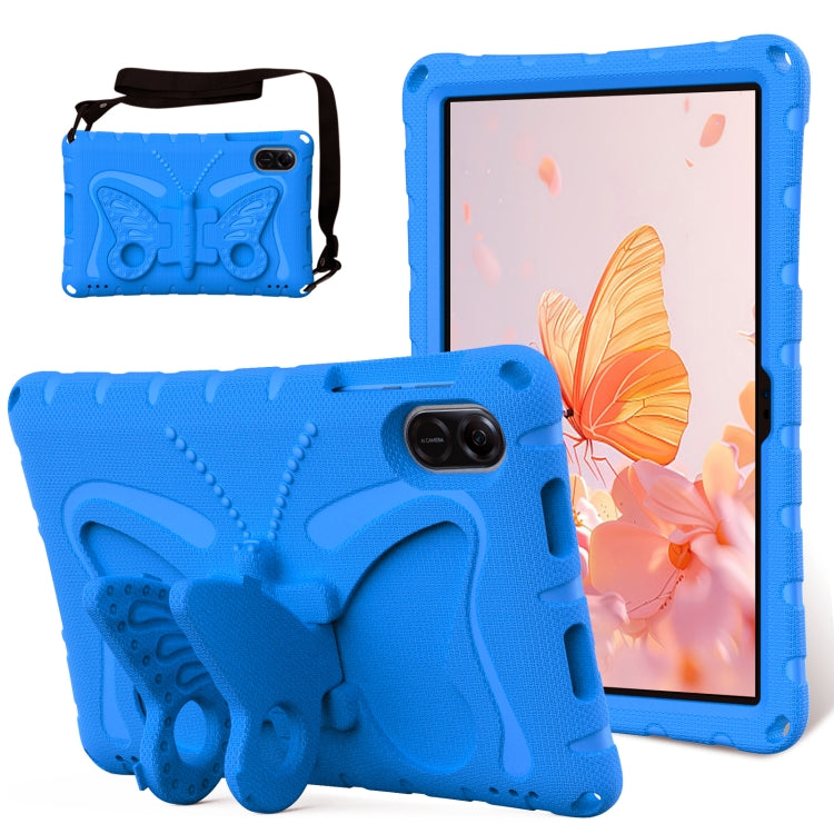 For Honor Pad X9 Butterfly Bracket EVA Shockproof Tablet Case(Blue) - Honor by PMC TechLife | Online Shopping South Africa | PMC TechLife | Buy Now Pay Later Mobicred