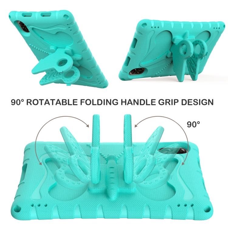 For Honor Pad X9 Butterfly Bracket EVA Shockproof Tablet Case(Mint Green) - Honor by PMC TechLife | Online Shopping South Africa | PMC TechLife | Buy Now Pay Later Mobicred