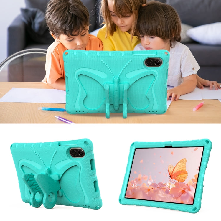 For Honor Pad X9 Butterfly Bracket EVA Shockproof Tablet Case(Mint Green) - Honor by PMC TechLife | Online Shopping South Africa | PMC TechLife | Buy Now Pay Later Mobicred