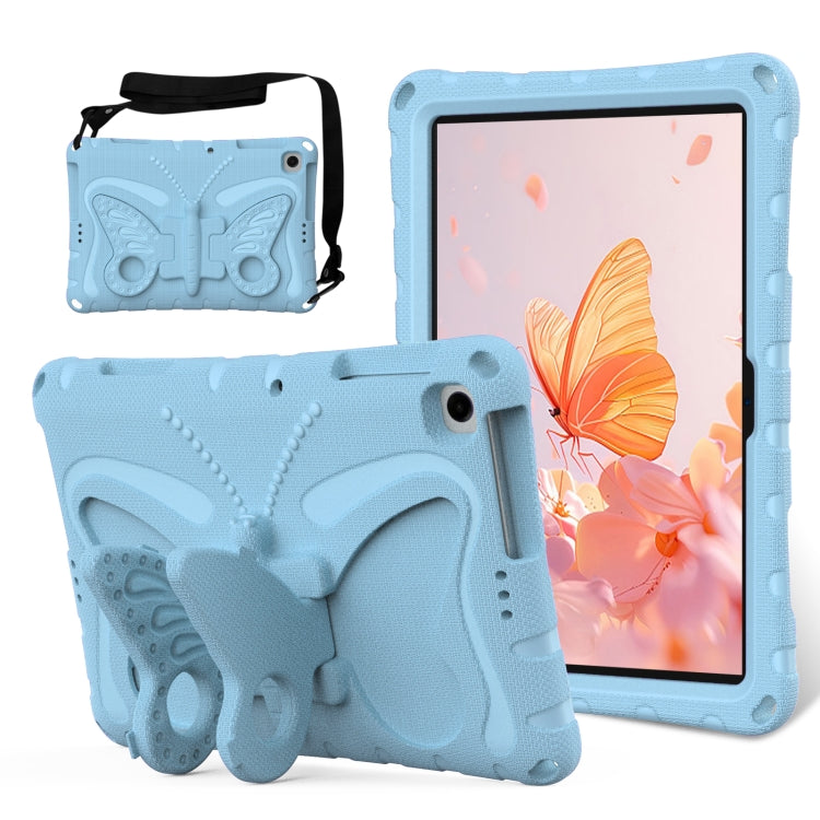 For Honor Pad X8 / X8 Lite 10.1 Butterfly Bracket EVA Shockproof Tablet Case(Light Blue) - Honor by PMC TechLife | Online Shopping South Africa | PMC TechLife | Buy Now Pay Later Mobicred