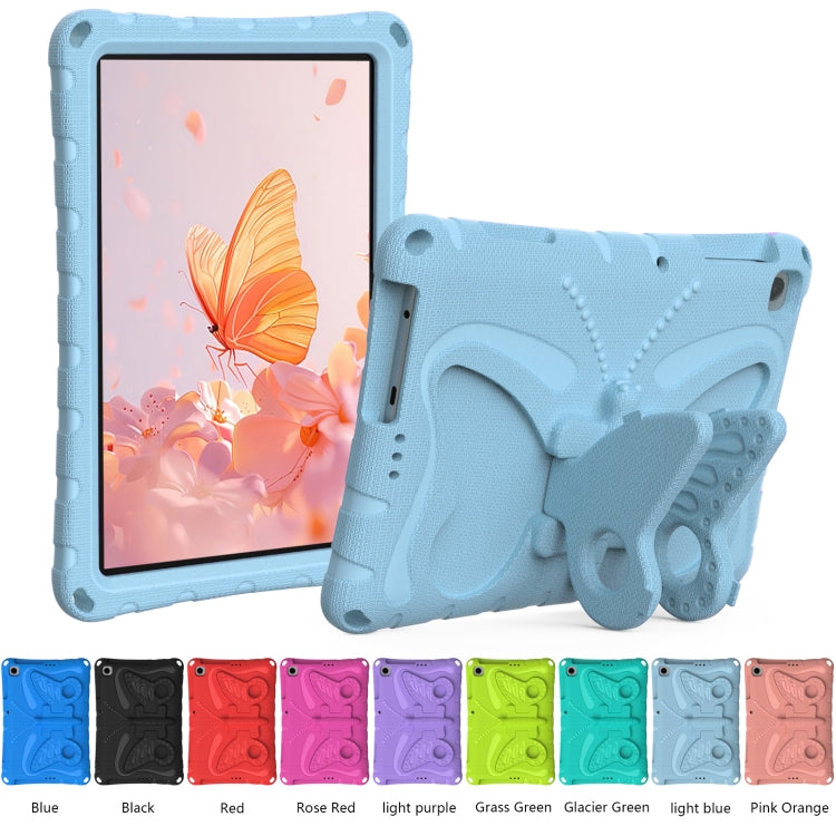 For Honor Pad X8 / X8 Lite 10.1 Butterfly Bracket EVA Shockproof Tablet Case(Light Blue) - Honor by PMC TechLife | Online Shopping South Africa | PMC TechLife | Buy Now Pay Later Mobicred