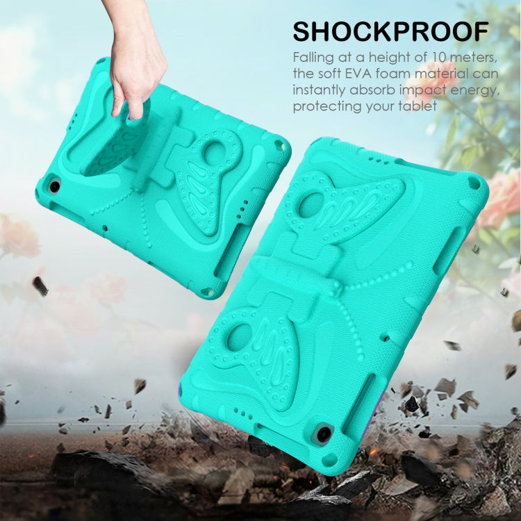 For Honor Pad X6 / Enjoy Tablet 2 Butterfly Bracket EVA Shockproof Tablet Case(Mint Green) - Honor by PMC TechLife | Online Shopping South Africa | PMC TechLife | Buy Now Pay Later Mobicred