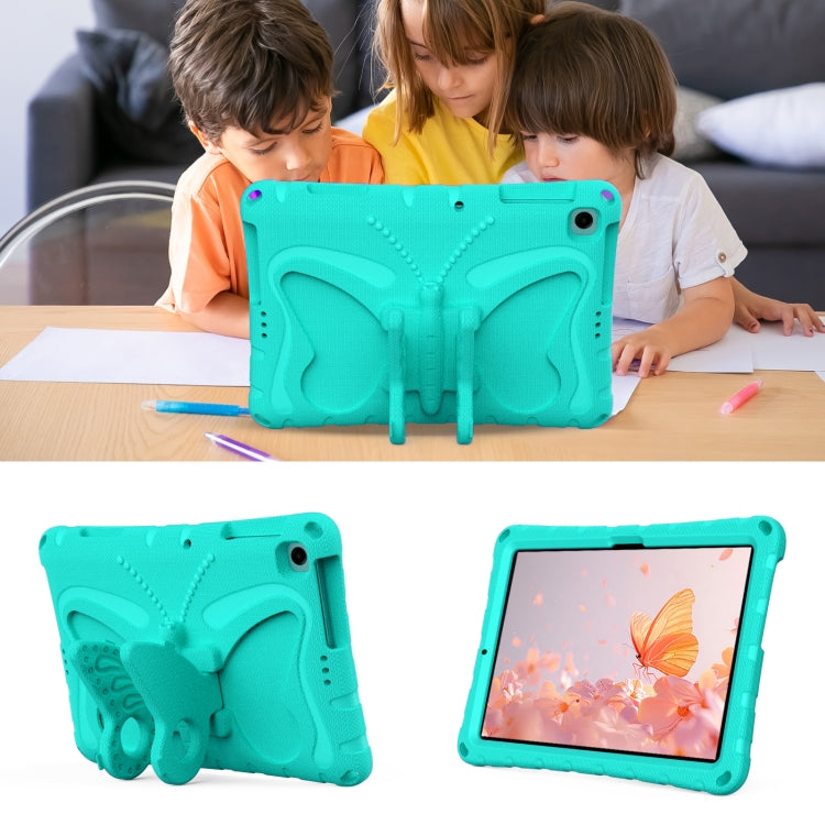 For Honor Pad X6 / Enjoy Tablet 2 Butterfly Bracket EVA Shockproof Tablet Case(Mint Green) - Honor by PMC TechLife | Online Shopping South Africa | PMC TechLife | Buy Now Pay Later Mobicred