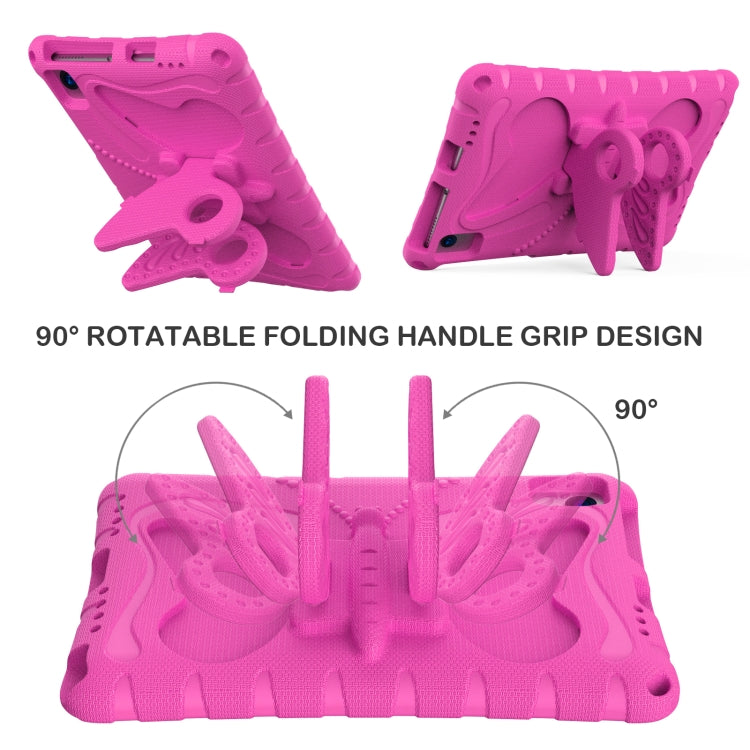 For Honor V6 10.4 2020 Butterfly Bracket EVA Shockproof Tablet Case(Rose Red) - Honor by PMC TechLife | Online Shopping South Africa | PMC TechLife | Buy Now Pay Later Mobicred