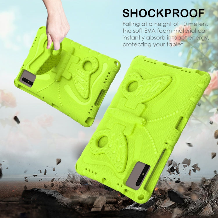 For Huawei MatePad SE 11 2024 Butterfly Bracket EVA Shockproof Tablet Case(Grass Green) - Huawei by PMC TechLife | Online Shopping South Africa | PMC TechLife | Buy Now Pay Later Mobicred