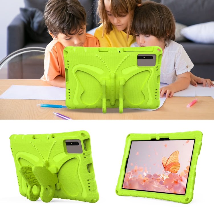 For Huawei MatePad SE 11 2024 Butterfly Bracket EVA Shockproof Tablet Case(Grass Green) - Huawei by PMC TechLife | Online Shopping South Africa | PMC TechLife | Buy Now Pay Later Mobicred