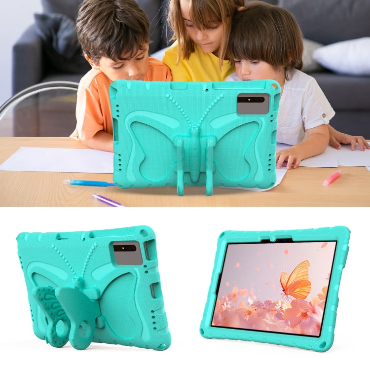 For Huawei MatePad SE 11 2024 Butterfly Bracket EVA Shockproof Tablet Case(Mint Green) - Huawei by PMC TechLife | Online Shopping South Africa | PMC TechLife | Buy Now Pay Later Mobicred