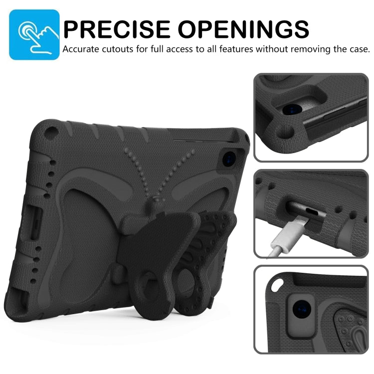 For Huawei MatePad 10.4 Butterfly Bracket EVA Shockproof Tablet Case(Black) - Huawei by PMC TechLife | Online Shopping South Africa | PMC TechLife | Buy Now Pay Later Mobicred